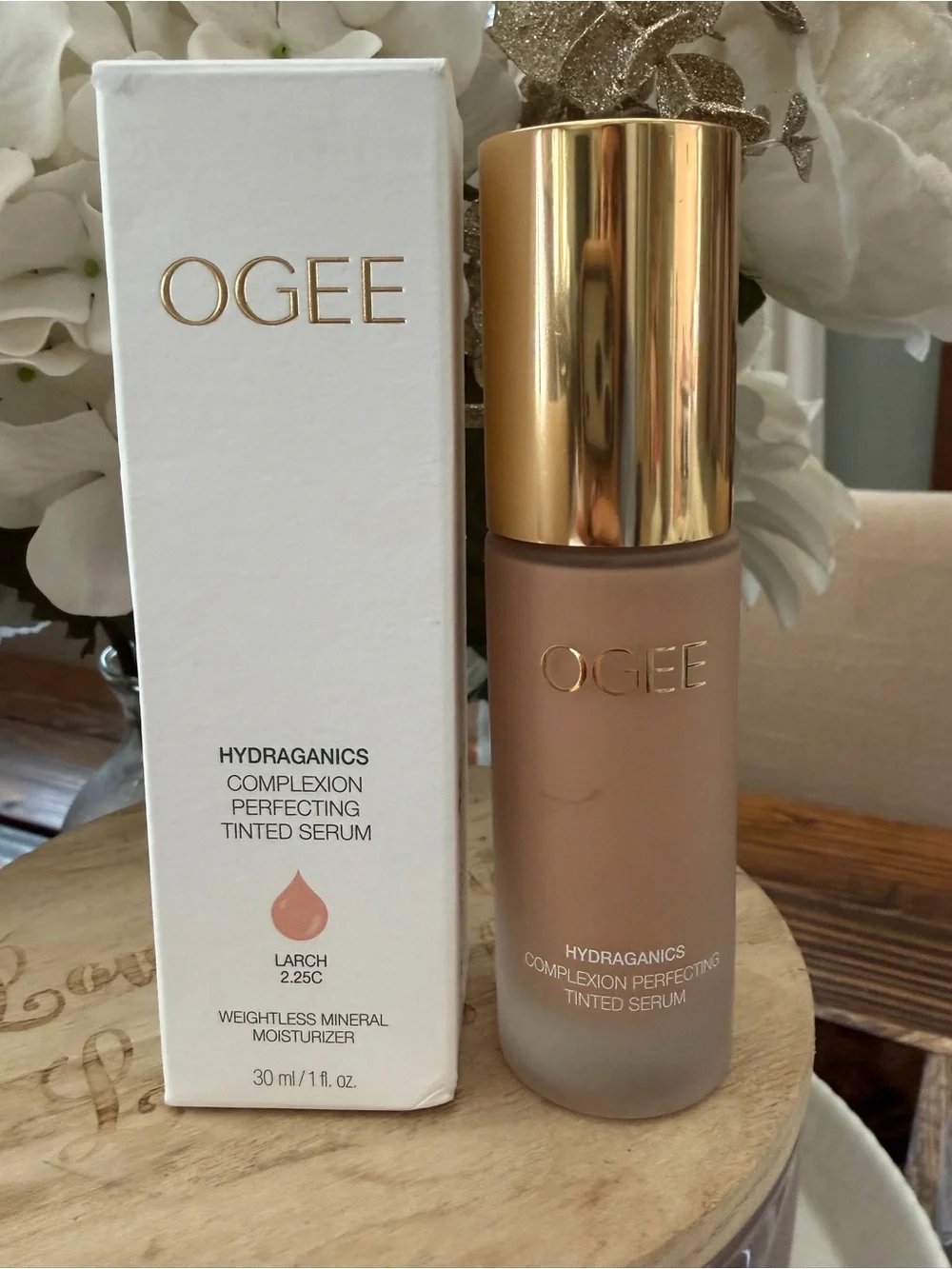 Ogee Hydraganics Complexion Perfecting Tinted Serum Larch 2.25C 30 ml / 1 fl oz
